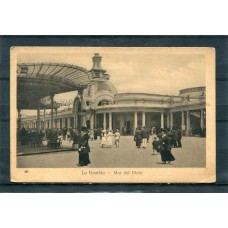 MAR DEL PLATA LA RAMBLA ANTIGUA TARJETA POSTAL